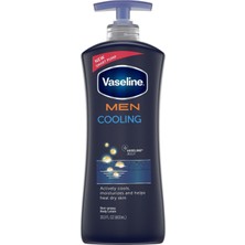 Vaseline Men Coolin Erkekler İçin El, Yüz ve Vücut Losyonu 600ML