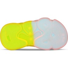 Vicco Nia Cırtlı Işıklı Kız Bebek Sandalet 321.24Y.222 Siyah