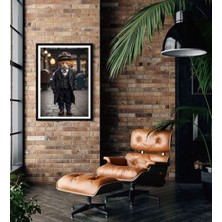 Decotorium Çerçeveli Tablo Anımal Kıngdom-Cat Serisi Mdf Tablo CAT/023