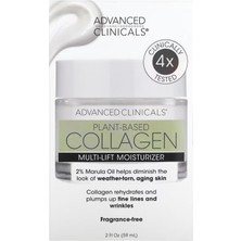 Advanced Clinicals Bitki Bazlı Kolajen Yüz Kremi 59ML