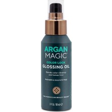 Argan Magic Renk Koruyucu Parlaklık Yağı Spreyi 88ml