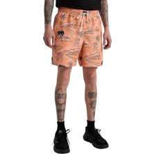 Vans Primary Print Elastic Erkek Turuncu Deniz Şortu