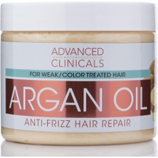 Advanced Clinicals Argan Oil Kabarma Önleyici Onarıcı Saç Maskesi 340GR