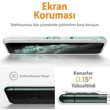 Gviewin iPhone 11 Pro Max Telefon Kılıfı Agaria/cyan