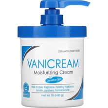 Vanicream Nemlendirici Yüz ve Vücut Kremi Pompalı 453GR