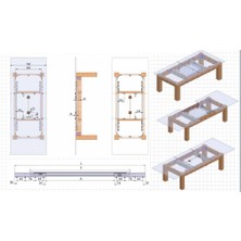 Mepa Hmr 125 Galvaniz Standart Masa Rayı