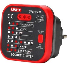 Unit UT07B-EU Priz Soket Test Cihazı Ölçü Aleti