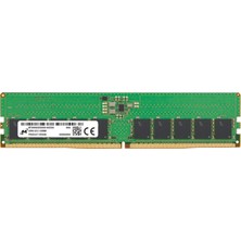 Micron Ddr5 Ecc Udımm 32GB 2rx8 4800 CL40 Server Ram Bellek MTC20C2085S1EC48BR