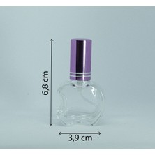 Dbyol Parfüm Şişesi 10 ml (5 Adet) (TEKRAR DOLDURULABİLİR) Metal Sprey ve Kapak Boş