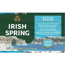 Irish Spring Active Scrub Sabun 3lü Paket