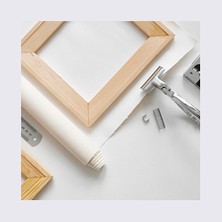 Dekolata Pembeli Balerin Modern Sanat Kanvas Tablo