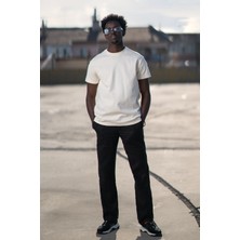 Akçaylar Bisiklet Yaka %100 Pamuklu Basic Oversize (Geniş Model) T-Shirt