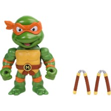 Ninja Kaplumbağalar Ninja Turtles - Die Cast Mi?chelangelo Çelik Döküm Figür 10 cm