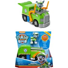 Paw Patrol Görev Aracı ve Kahraman Seti - Rocky - 15 cm