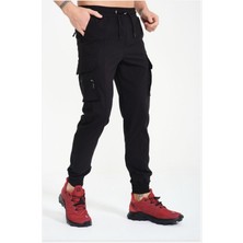 Q Steinbock Adonis Jogger Unisex Outdoor Pantolon Siyah 2250S