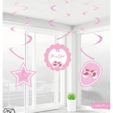 Tüftürük Kikajoy Babyshower Kız Sarkıt Süs (6 'lı) 485263