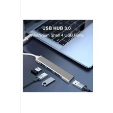 Qasul Type-C USB 3.1 Den 4 Adet USB 3.0 Hub Otg Çoğaltıcı Adaptörü