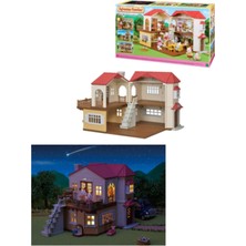 Sylvanian Families Kırmızı Çatılı Işıklı Şehir Evi