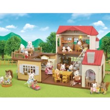 Sylvanian Families Kırmızı Çatılı Işıklı Şehir Evi