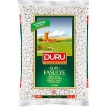 Duru Kuru Fasulye 1000 Gr. (Bakliyat) (6'lı)
