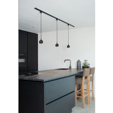 Demet Habek My Lights Mylights Üçlü LED  2mt Ray LED Spot Küre LED Avize LED Spot Panasonıc Ampullü