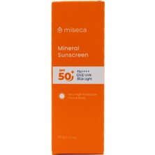 Miseca Mineral Güneş Kremi Spf 50+ 60 gr