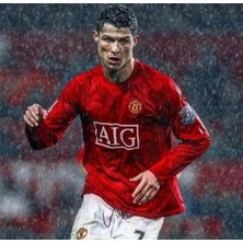 Cheecky Chic Manchester United 2007/2008 Cristiano Ronaldo Uzun Kollu Forması