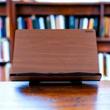 İsfahanTA Kitap Okuma Standı Masaüstü Ahşap Kuran Rahlesi Tablet Tutucu