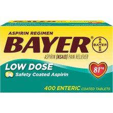 Bayer Low Dose Aspirin 81 Mg 400 Tablet