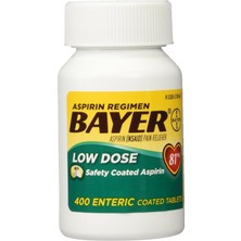 Bayer Low Dose Aspirin 81 Mg 400 Tablet