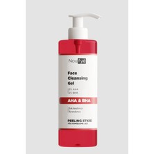 Noufye Aha & Bha Sıkılaştırıcı Peeling Etkisi Yüz Temizleme Jeli 200 ml