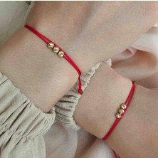 DD Jewelry 14 K Altın Dorika Sevgili Arkadaş Bileklik