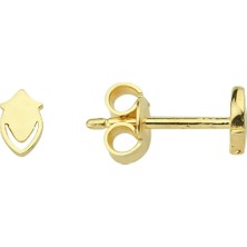 goldkupe 14 Ayar Altın Minik Küpe 0,49 gr