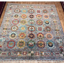 Türkmen Rug El Dokuma Afgan Sultanı Halısı