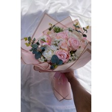 Zb Flowers Isteme Çiçeği Pudra Söz Çiçeği Sevgiliye Çiçek Yapay Çiçek Kız Isteme Çiçeği