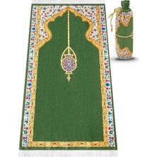 İhvan Online Ipek Dokulu Taşıma Çantalı Seccade IPK05