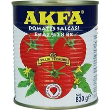 AKFA Domates Salçası Teneke 830 GR (2'li)