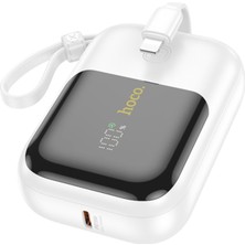 Hoco Q20 Fountain 10000MAH 22.5W+PD20W Dijital Göstergeli Kablolu Powerbank