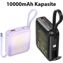 Hoco Q23 Blade 10000MAH 22.5W+PD20W Kablolu Powerbank