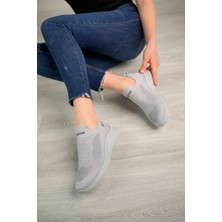 Morenica Unisex Gri Spor Ayakkabı