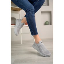 Morenica Unisex Gri Spor Ayakkabı