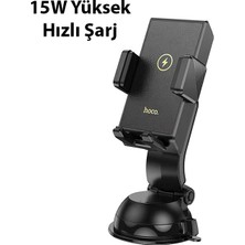 Hoco HW22 Torpido Üstü Wireless Kablosuz Şarj Araç Telefon Tutucu