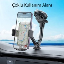 Hoco H27 Araç İçi Torpido Üstü Telefon Tutucu