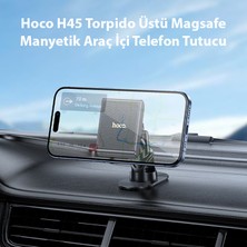 Hoco H45 Torpido Üstü Magsafe Manyetik Araç İçi Telefon Tutucu