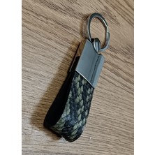 Visale Store Yılan Derisi Oto Anahtarlık (Kişiselleştirilebilir)
