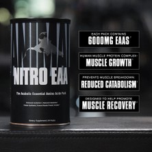 Unıversal Anımal Animal Nitro Eaa Amino 44 Packs