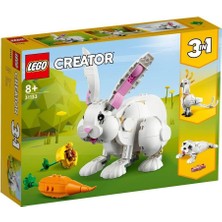 31133 LEGO Creator 3in1 Beyaz Tavşan 258 Parça +8 Yaş