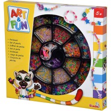 106374137 Art Fun Beadset Takı Tasarım Seti -Simba