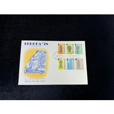 Ephemera Isle Of Man Fdc 1978  Europa '78 Manx Crosses  Ilk Gün Zarfı Tam Seri