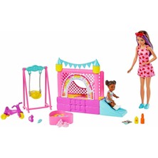 Barbie Bebek Bakıcısı Skipper Oyun Evi Seti